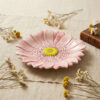 margherite-centrotavola-medio-rosa-ambientata-ok Pink daisy table centrepiece