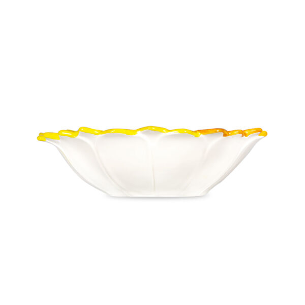 margherite-ciotola-media-gialla Yellow daisy bowl Ø23