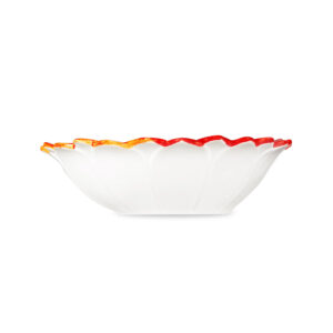 margherite-ciotola-media-rossa Red daisy bowl Ø23