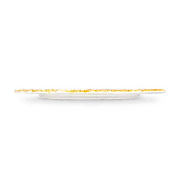 margherite-piatto-grande-giallo Yellow plate with daisies