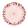 Big cake stand with pink daisies