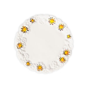 Cake stand small with daisies