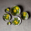 Bowl Ø14 with lemons and lavender
