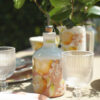 Citrus oil jar pink Citrus oil jar pink