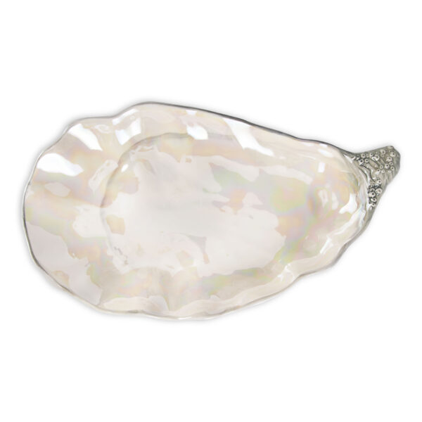 Big mother-of-pearl oyster tray