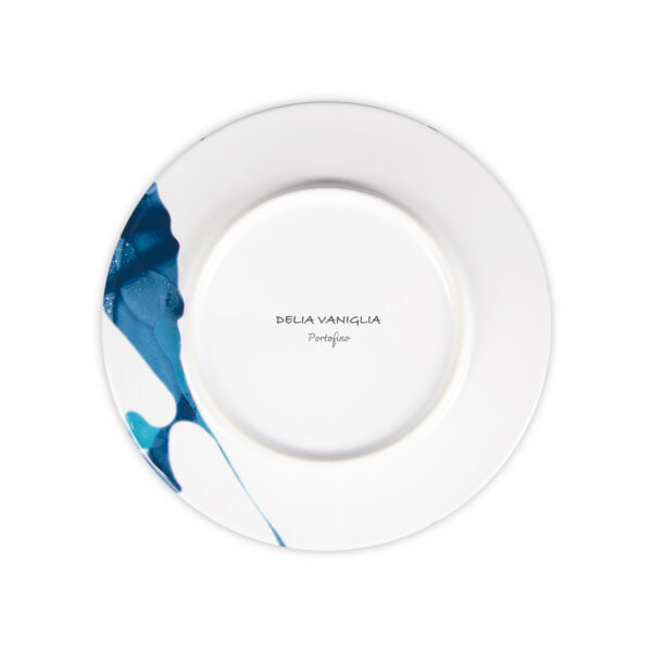 piatto-Alaria-da-20-portofino-grafica-1-sotto Dessert plate "Raffinato Turchese"