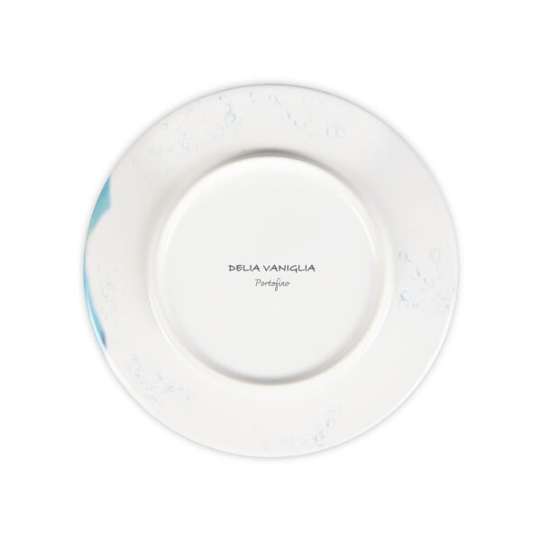 piatto-Alaria-da-20-portofino-grafica-4-sotto Dessert plate "Valorosi Movimenti"
