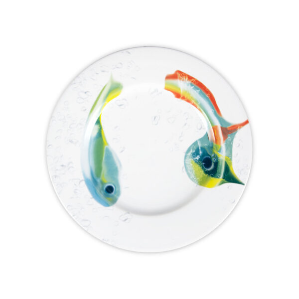 piatto-Alaria-da-20-portofino-grafica-6-sopra Dessert plate "Spazio Sguardi"