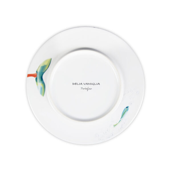 piatto-Alaria-da-20-portofino-grafica-6-sotto Dessert plate "Spazio Sguardi"