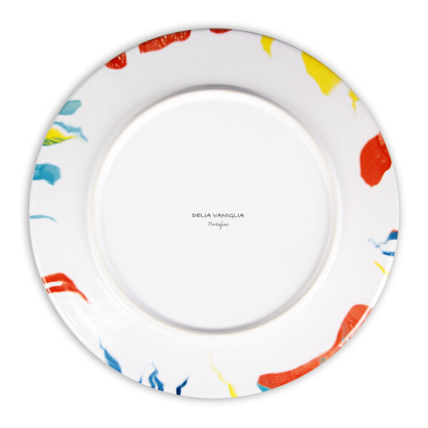 piatto-Alaria-da-33-portofino-grafica-3-sotto Charger plate "Occhi Vivaci"