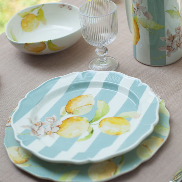 Light blue Citrus plate