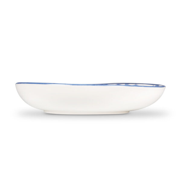 piatto-fondo-limoni-damascato-blu Ceramic soup plate decorated lemons damask blue