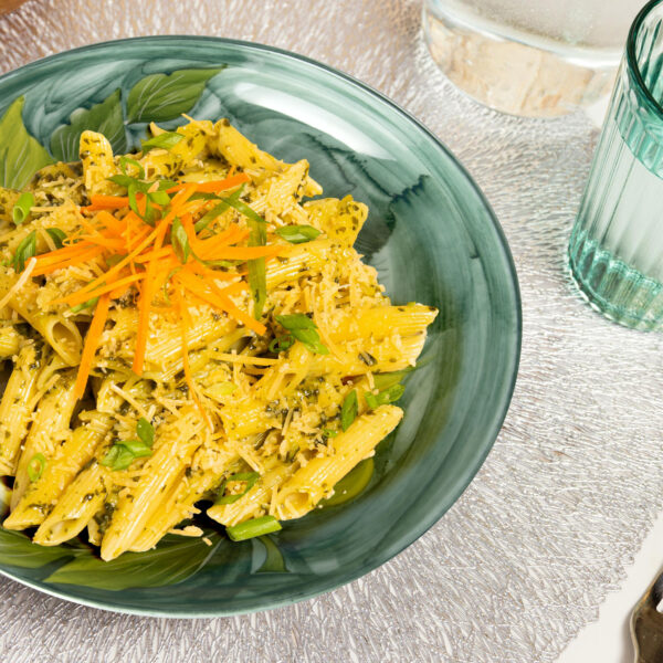 piatto-fondo-limoni-ramina-ambientata Plate with lemons