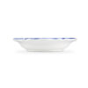 Riviera blue soup plate