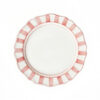 Riviera pink soup plate