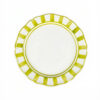 Riviera green soup plate