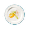 Dessert plate Citrus light blue