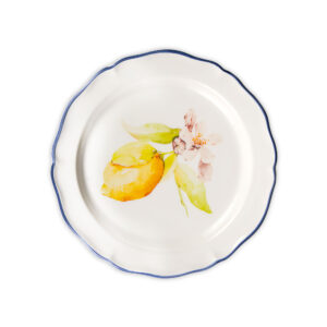 piatto-frutta-citrus-filo-blu-sopra Dessert plate Citrus blue