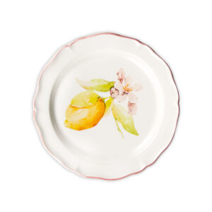 piatto-frutta-citrus-filo-rosa-sopra Dessert plate Citrus pink