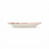 Riviera red dessert plate