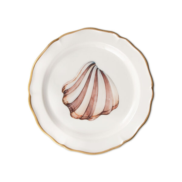 Capasanta dessert plate