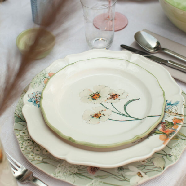 piatto-frutta-wildflowers-anemone-ambientata Dessert plate Anemone
