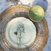 Dessert plate Plumbago