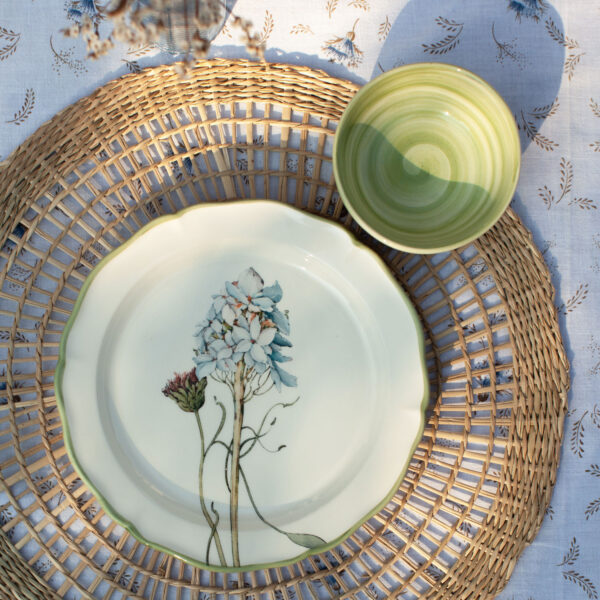 Dessert plate Plumbago