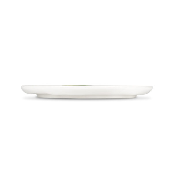piatto-liscio-limoni-rilievo Smooth ceramic plate decorated with embossed lemons