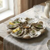 Oyster serving dish Oyster serving dish
