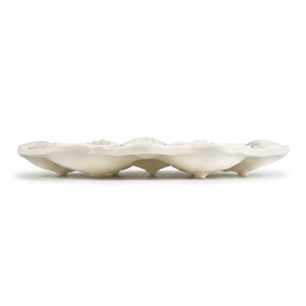 Mother-of-pearl oyster serving dish