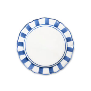 Riviera blue bread plate