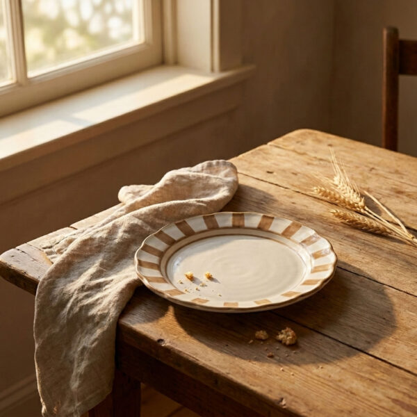 piatto-pane-riviera-marrone-ambientata Riviera brown bread plate