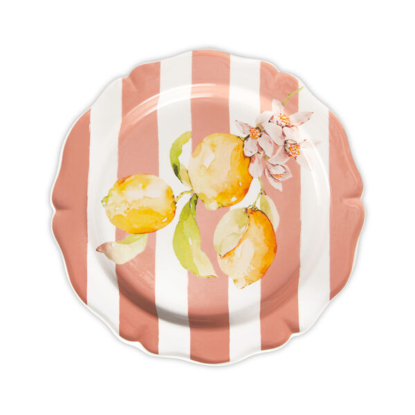 Pink Citrus plate