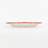 Riviera red dinner plate
