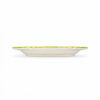 Riviera green dinner plate