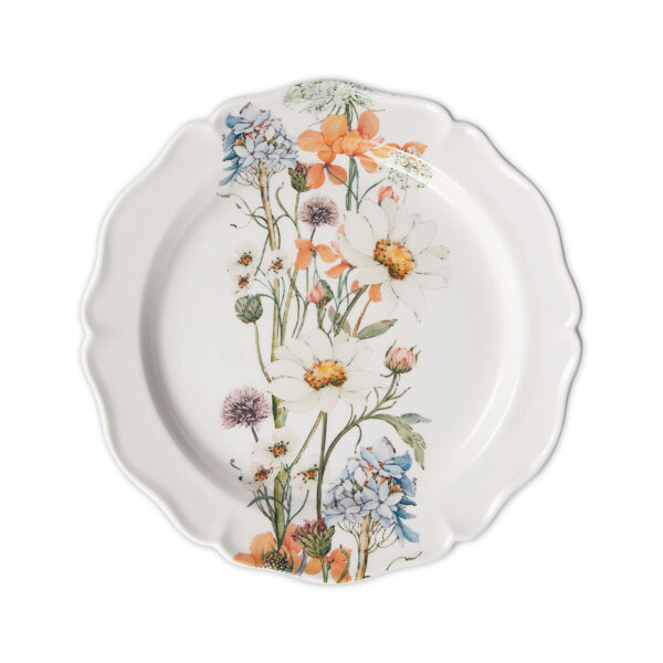 Wildflowers plate