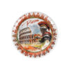 Cities pizza plate set