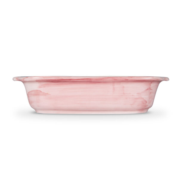 Pink serving tray