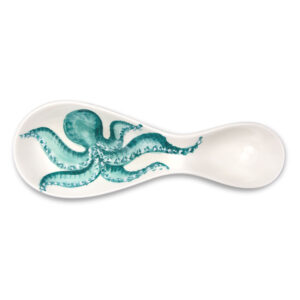Spoon holder with octopus