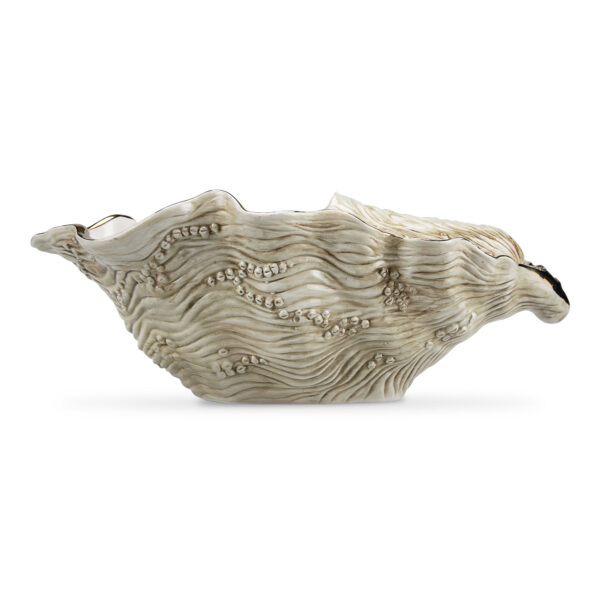 portachampagne-ostrica-oro Gold oyster champagne holder