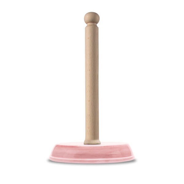 portarotolo-mono-rosa-ok Pink kitchen roll holder