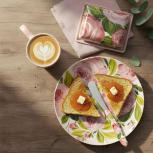 set-colazione-bouquet-ambientata Bouquet breakfast set