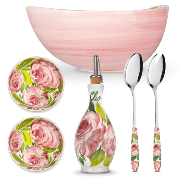 set-completo-insalata-rose Bouquet salad set