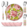 set-completo-macedonia-rose Bouquet fruit salad set