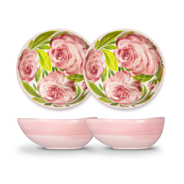 set-insalata-rose-ciotole-piccole Bouquet salad set