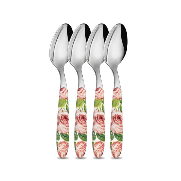 set-macedonia-rose-cucchiaini Bouquet fruit salad set