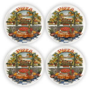 set-piatti-completo-paesaggio-limoni Lemon landscape pizza plate set