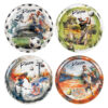Sport pizza plate set
