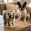 Mug with French Bulldog